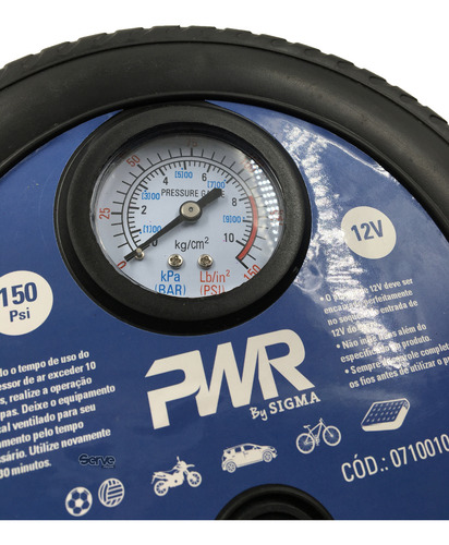 Calibrador E Mini Compressor De Penu Portátil Automotivo 12v