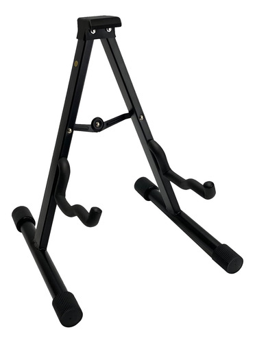 Soporte De Guitarra Diseño A, Negro, Resistente Y Acol...