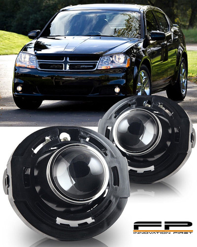 2011-2014 Dodge Avenger Clear Lens Replacement Fog Light Aag