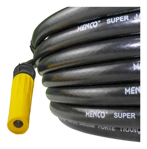 Mangueira Jardim Super Reforçada Pr300psi Preta 1/2- 20m