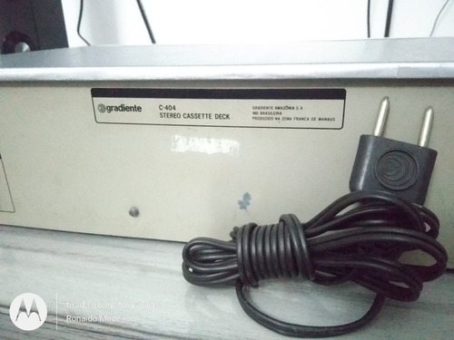 Cassete Player Gradiente C-404 No°2 (Usado)