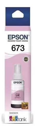 Tinta Epson 673 Magenta Claro (t673620) Original