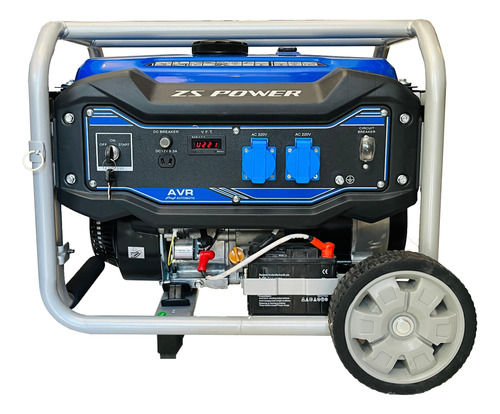 Generador Electrico Bencina 3300w 220v Partida Electrica Zs 