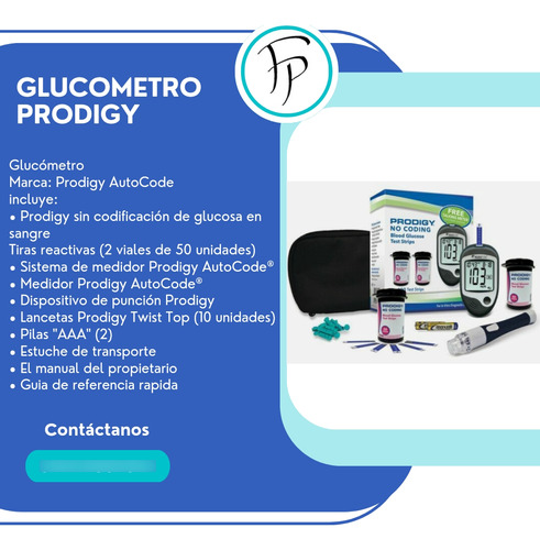 Glucómetro Prodigy Autocode 