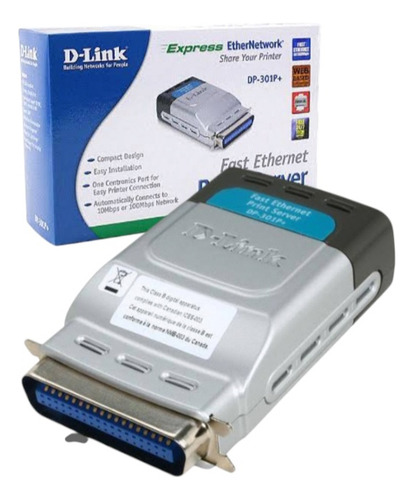 Print Server D-link Dp-301p+ / Seminovo Com Garanta