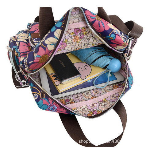 Bolsa De Picnic Impermeable Con Estampado De Damas