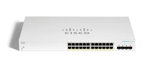 Switch Cisco Cbs220-24t-4x Adm L2 24 Puertos Gigabit + 4x10g