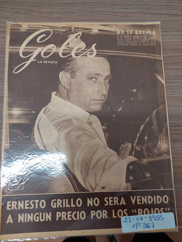 Revista Goles 367 21/6/1955