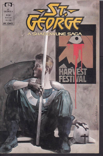 Cómic Original St. George #4 - 1988 Epic Comics