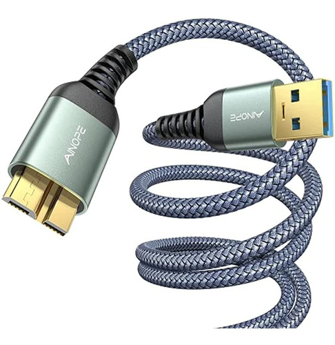Usb 3.0 Micro Cable, 3.3ft Usb 3.0 A Macho A Micro B Cable D