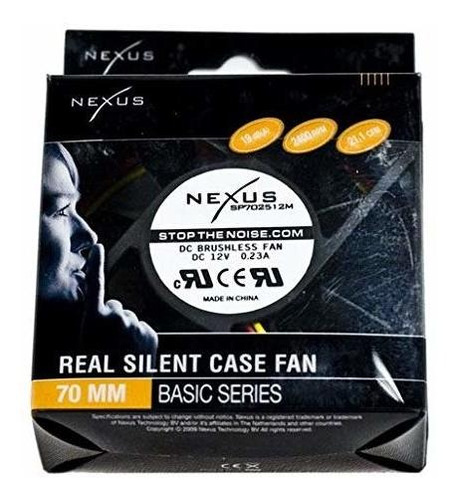 Nexus 70 mm Real Silent Case Fan