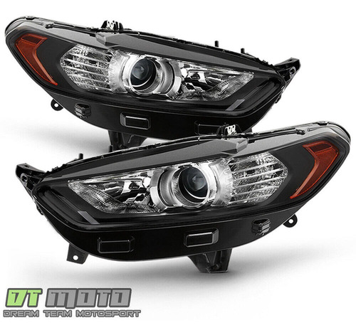 Par Faros Negro Interior Ford Fusion S 2016 2.5l