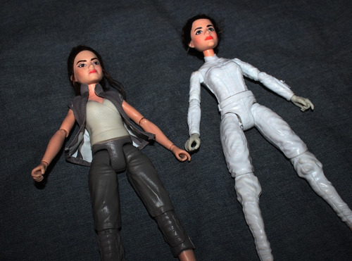 2 Figuras Hasbro - Star Wars - Princesa Leia & Rey - 2016