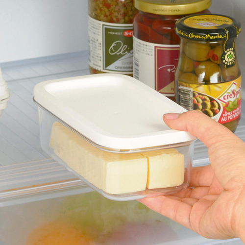 * Caja De Mantequilla Con Tapa Contenedor De Mantequilla