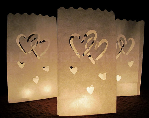 Bolsas De Luminarias Blancas - 30 Unidades - Diseño De...