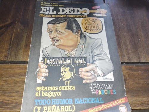 El Dedo Numero 2  Excelente Estado Revista Uruguaya De Humor