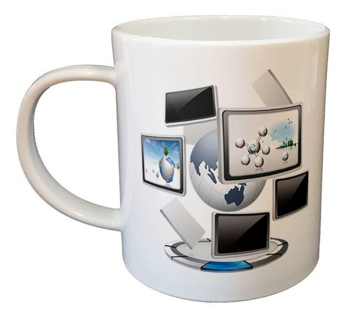 Taza De Plastico Red Informatica It M1