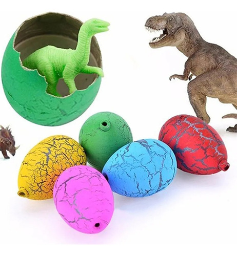 60 Huevo Dinosaurio Crece Agua Juguete Piñata Economico Bolo