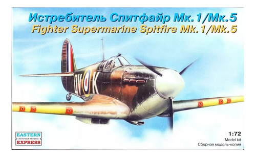 Spitfire Mk.1/mk.5 Escala 1/72 Eastern Express D-012