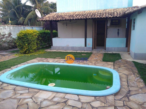 Casa Com 5 Dormitórios À Venda, 220 M² Por R$ 650.000,00 - Recreio - Rio Das Ostras/rj - Ca1724