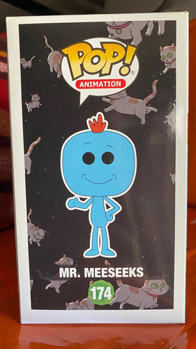 Funko Pop Mr. Meeseeks 174 Rick And Morty
