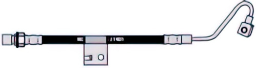 Flexivel Freio Gm S10 Blazer 4x4 95/ Diant Ldo Esq (595mm)