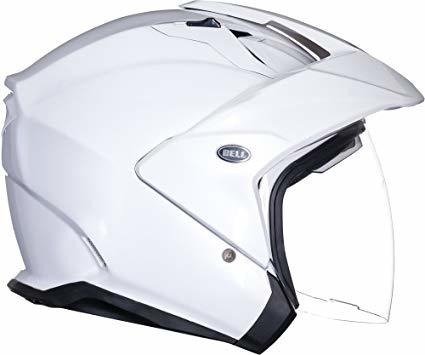 Campana Mag-9 Cara Abierta Casco De La Motocicleta (solid Br