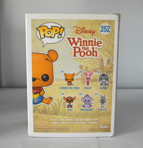 Winnie The Pooh Funko Pop Flocked 252 (Usado)