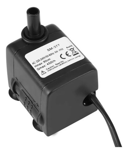 Bomba De Agua Para Acuarios, 450 L H, 6 W, Sumergible Ultra
