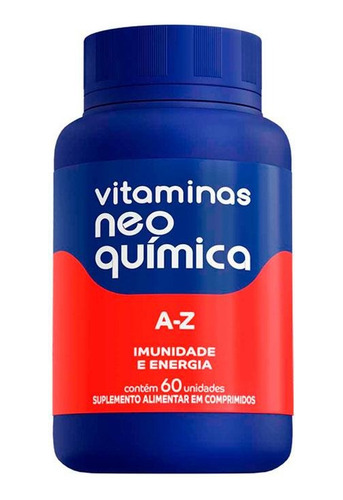 Multivitamínico Centrotabs A-z 60 Comprimidos Sabor Sem Sabor