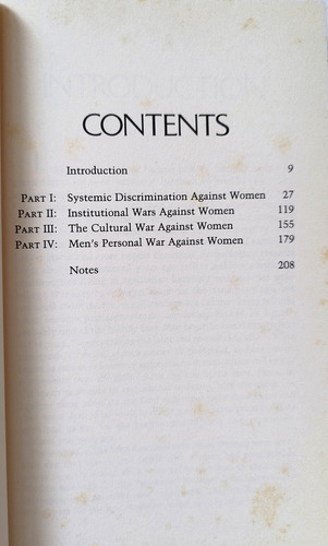 The War Against Women - Marilyn French (Usado)