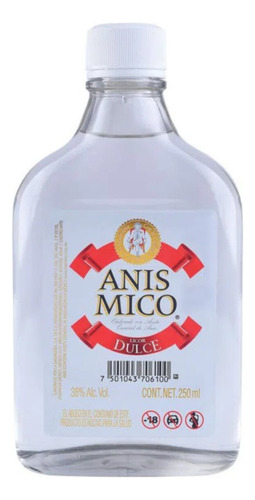 Pack De 4 Anis Mico Dulce 250 Ml