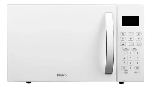 comprar Micro-ondas Philco 20l Branco 1100w Pmo23b Limpa Fácil 220v