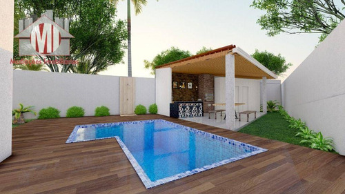 Imagem 2 de 28 de Linda Casa De Campo, Com Escritura, Em Fase De Obras, 3 Dormitórios, Piscina, À Venda, 560 M² Por R$ 900.000 - Villa Real - Bragança Paulista/sp - Ch0967