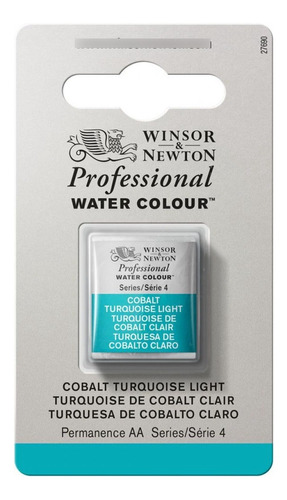 Tinta Aquarela Pastilha Profissional Cobalt Tur. Light Wn