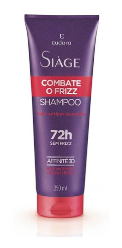 Shampoo Siàge Combate O Frizz 250ml - Eudora