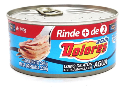 Dolores AtĂșn En Agua Lata 295 Gr