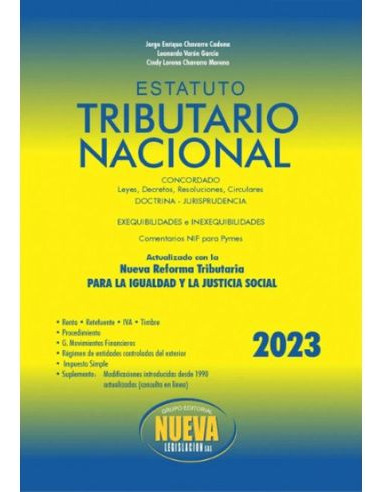 Libro Estatuto Tributario Nacional 2023