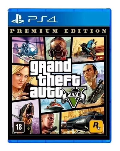 Jogo Lacrado Novo Grand Theft Auto V Gta 5 Para Xbox 360 - Casa & Vídeo