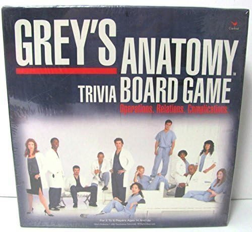 5juego De Mesa Star-td Greys Anatomy Trivia