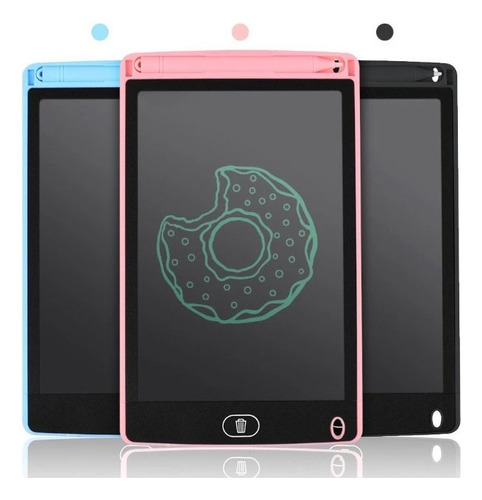 Tableta De Escritura Lcd Con Bloc De Dibujo De 8 Pulgadas,