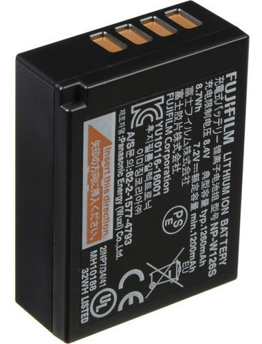 Bateria Recarregável Fujifilm NP-W126s