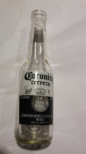 Lote De Botellas De Cerveza Corona Vacias - 210 Ml. (b634)