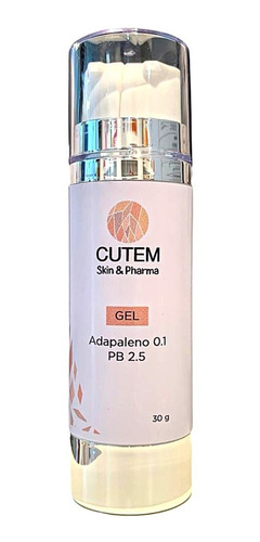 Cutem Antiacné Adapaleno 0.1% Peróxido Benzolio 2.5% 30g.