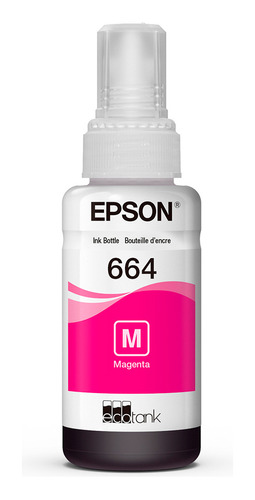 Tinta Epson T664 Magenta  L110, L365, L565, L200, L210, L555