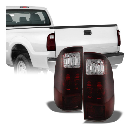 Para Ford Superduty Oe Reemplazo Luz Trasera Tintada Negra