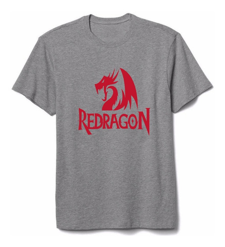 Remera Niño O Adulto Red Dragon Logo #a53