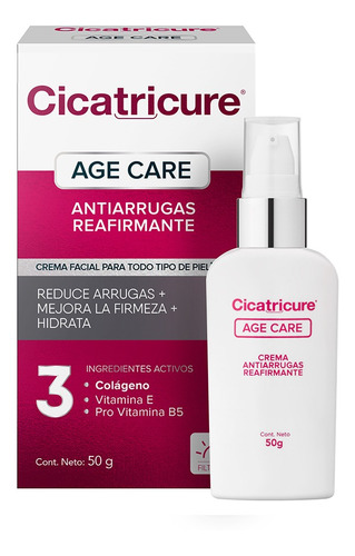 Cicatricure Age Care Antiarrugas Reafirmante Facial 50g