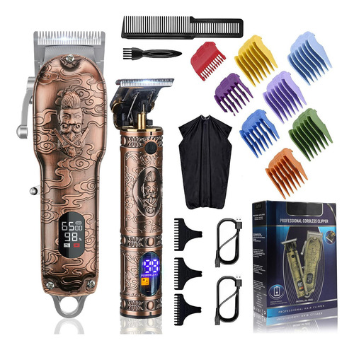 Resuxi Cortadoras De Pelo Para Hombres, Kit Profesional De C