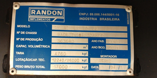Imagem 12 de 15 de Randon Bitrem Graneleiro